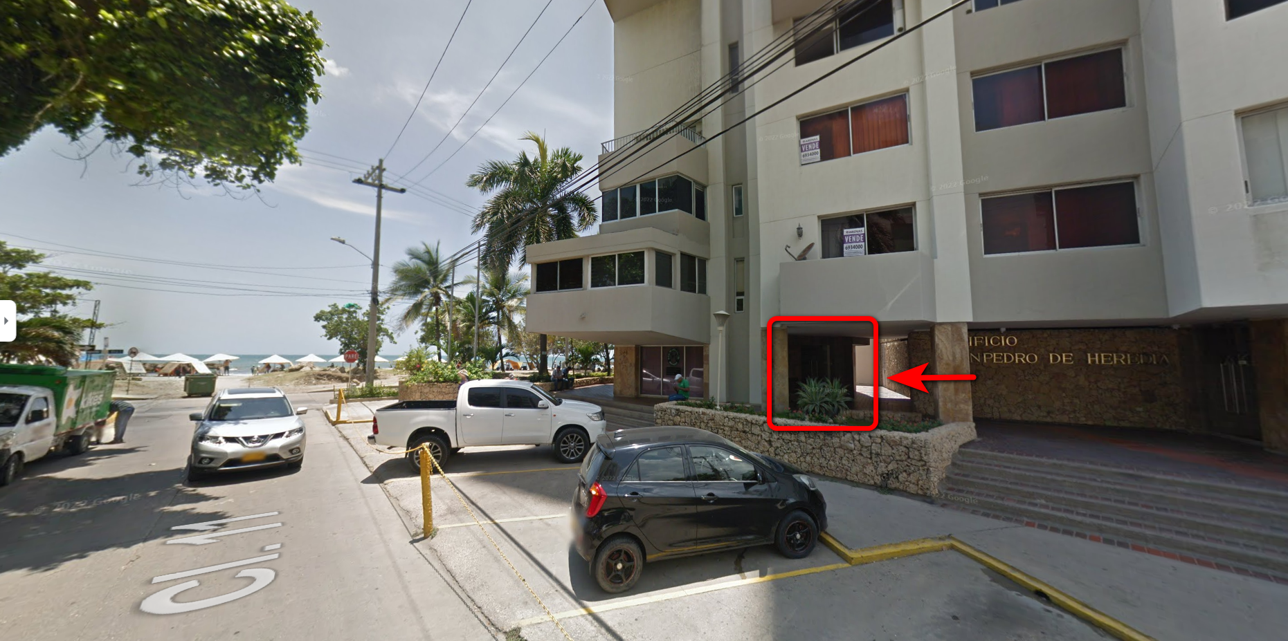 Dentist Cartagena's Dental office - Street view